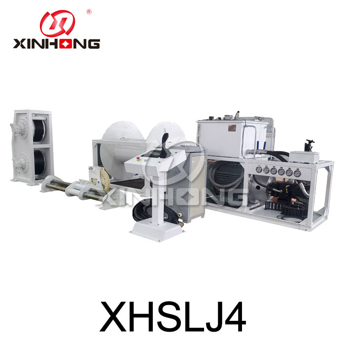Tời thủy lực với hộp số bên trong